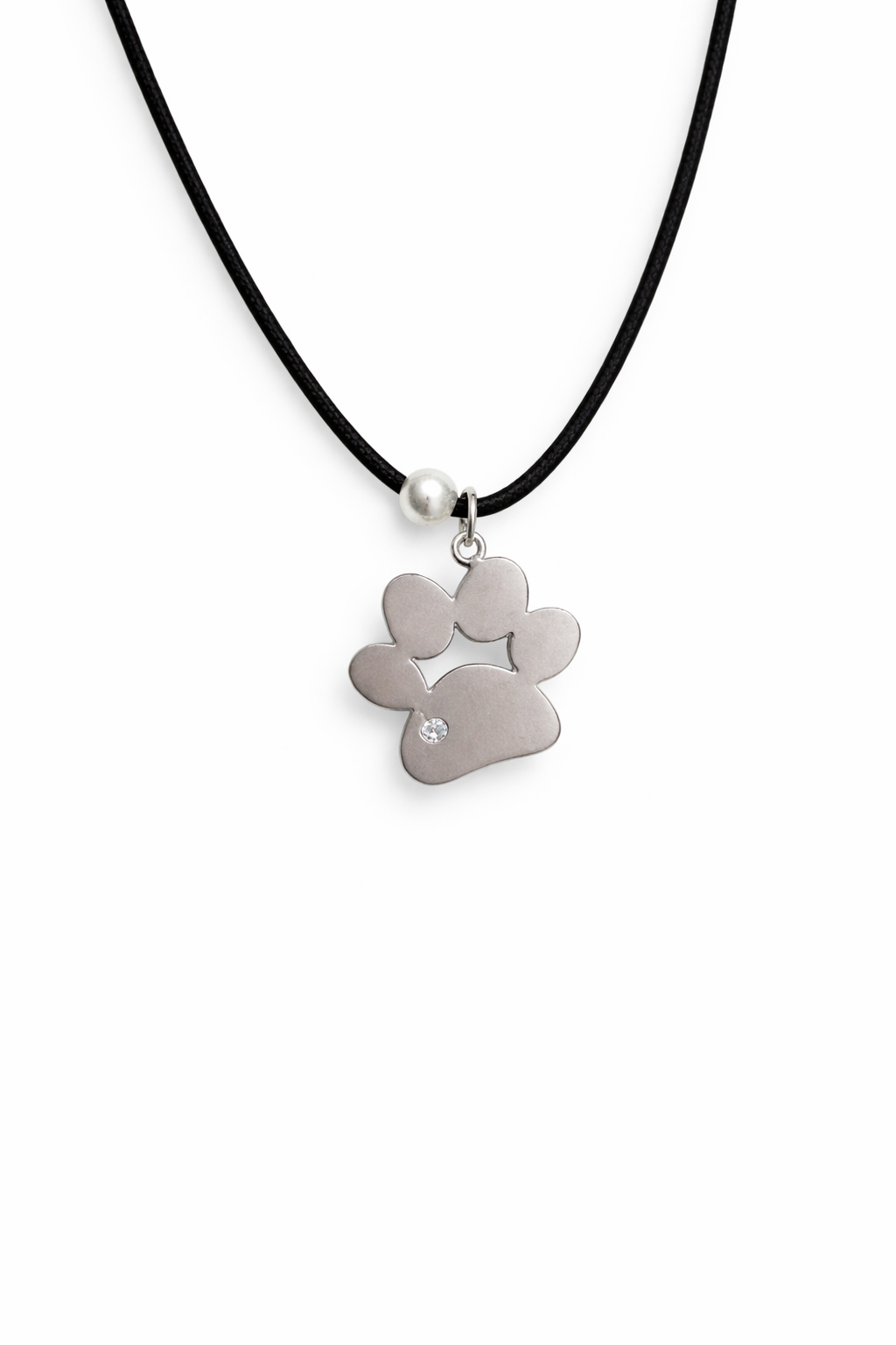 Ασημένιο γυναικείο κολιέ πατούσα από ασήμι 925