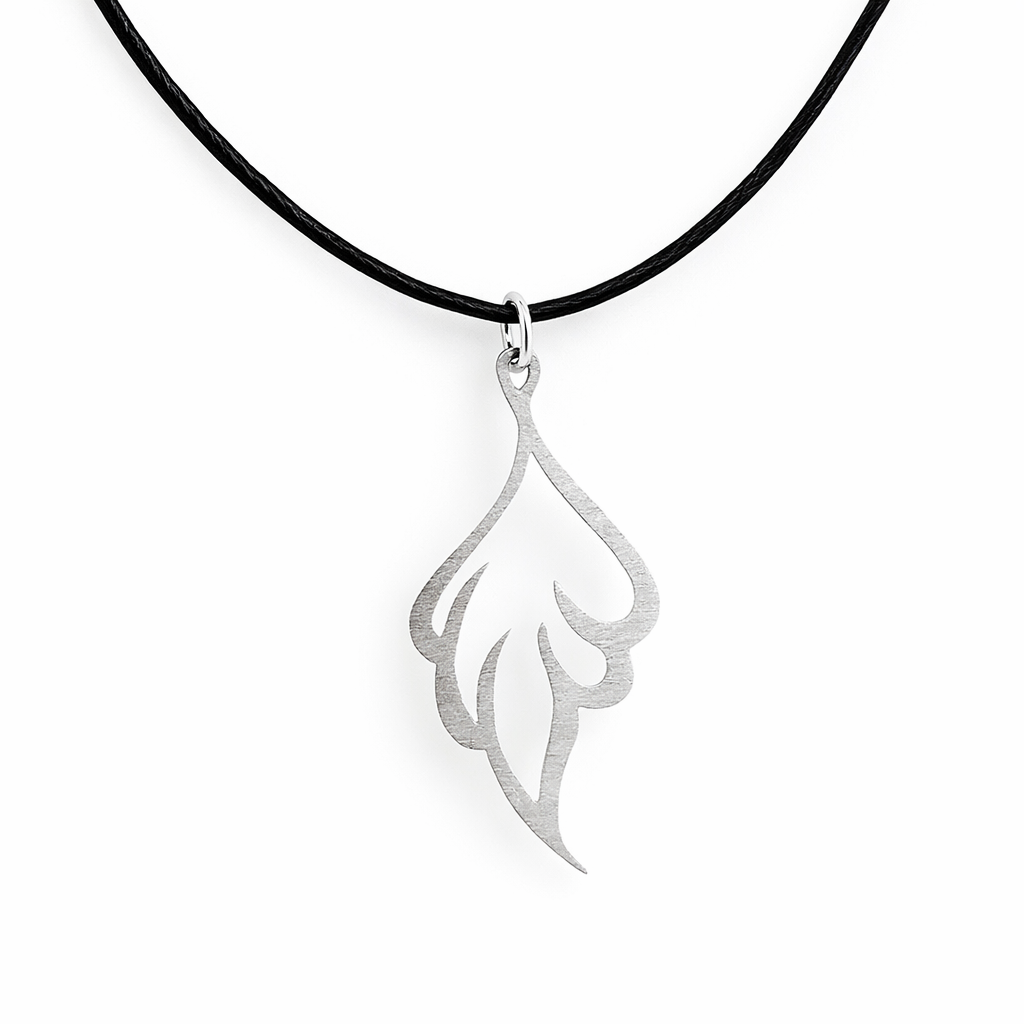 266FA63A-CDF4-4C7E-967B-55452BD776DE Ασημένιο γυναικείο κολιέ φτερό 925