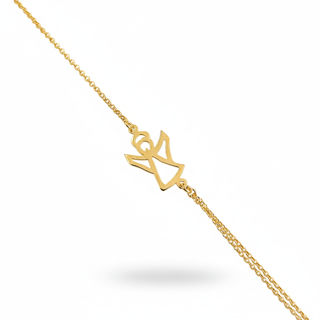 Gemini_Generated_Image_5ye6pm5ye6pm5ye6 Ασημένιο επιχρυσωμένο βραχιόλι αγγελάκι 925 minimal γυναικείο κόσμημα