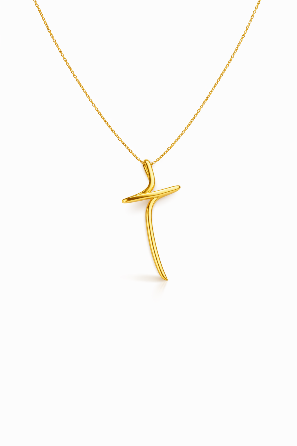 BD349A51-DB1B-4EBC-8BAC-B31B7CF21216 χρυσός minimal σταυρός μοντέρνος curved design